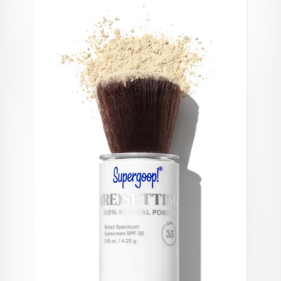 SUPERGOOP! (RE) SETTING 100% MINERAL POWDER- TRANSLUCENT - Picture 2 of 7